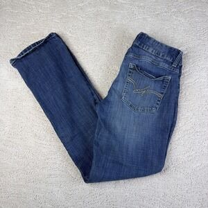 Women's Wrangler 9x34 Dark Wash Bootcut Western Jeans